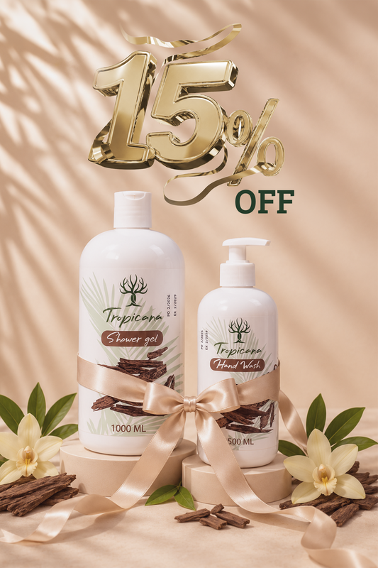 Hand wash + Shower gel 15 % Off