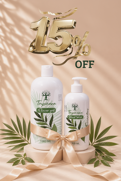 Hand wash + Shower gel 15 % Off