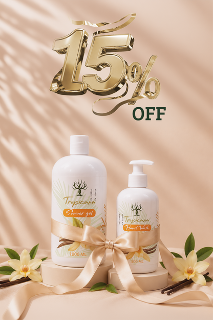 Hand wash + Shower gel 15 % Off